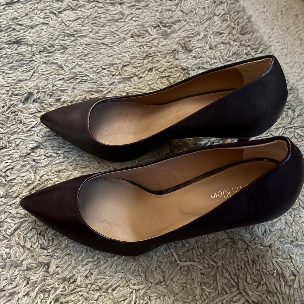 Calvin Klein Women's Black Flats
